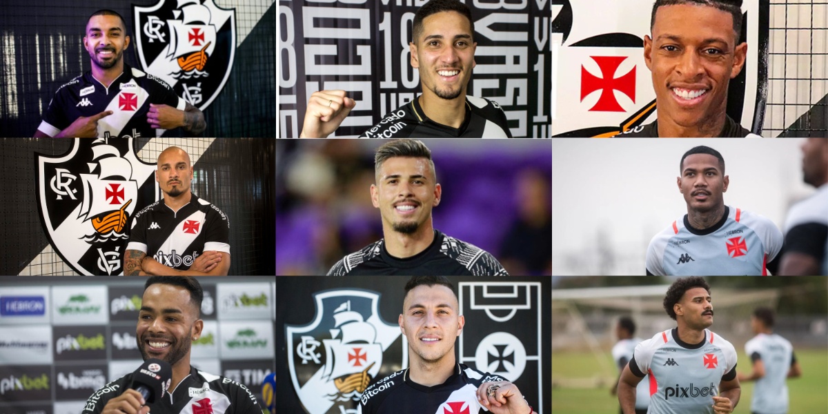 Jogadores que sairão do Vasco - (Foto: Reprodução / Internet)