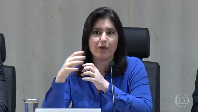 Simone Tebet falou de nova proposta orçamentária (Foto: Divulgação)