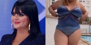 Valentina Francavilla, a ex-assistente de palco de Ratinho (Foto: Reprodução / Montagem TV Foco)
