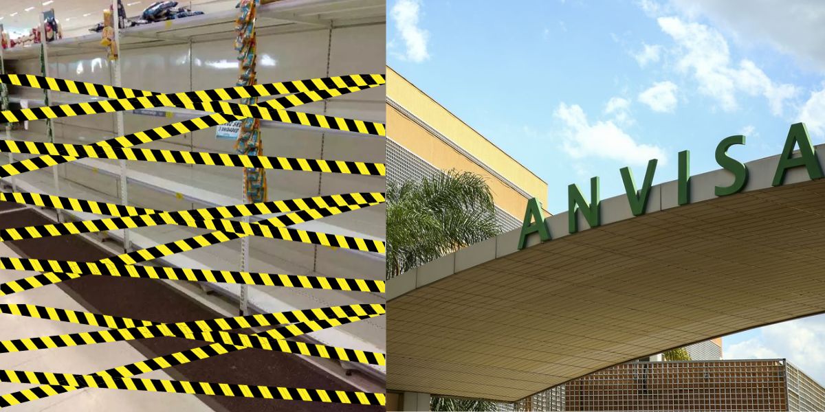 ANVISA acaba de ordenar retirada de produtos de marca - Montagem: TVFOCO