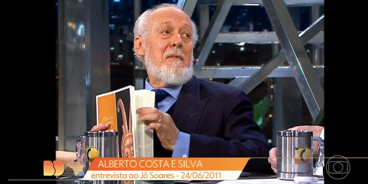 Alberto da Costa e Silva (Foto: Reprodução / Bom Dia Brasil da Globo)