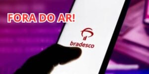 Bradesco fora do ar (Foto: Internet)