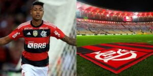 Bruno Henrique, craque do Flamengo (Montagem TV Foco)