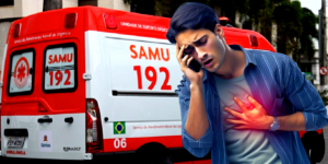 Sinais do corpo indicam que você esta infartando e deve pedir ajuda do SAMU (Foto Reprodução/Montagem/Tv Foco)