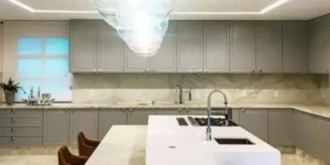 Cozinha da mansão de Gusttavo Lima - Foto Youtube