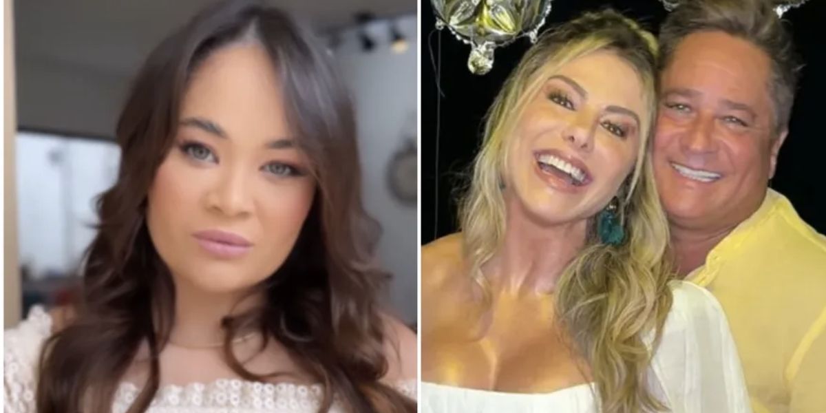 Dyane Akacio, Poliana Rocha e Leonardo (Fotos: Reproduções / Instagram)