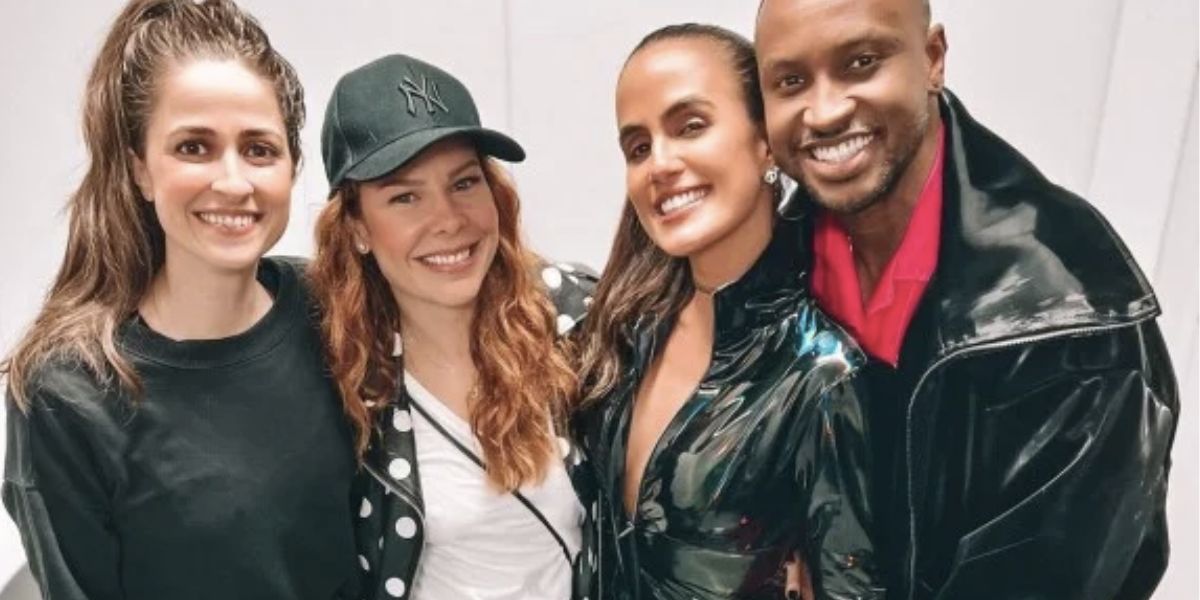 Artistas em evento (Foto: Reprodução/ Instagram)