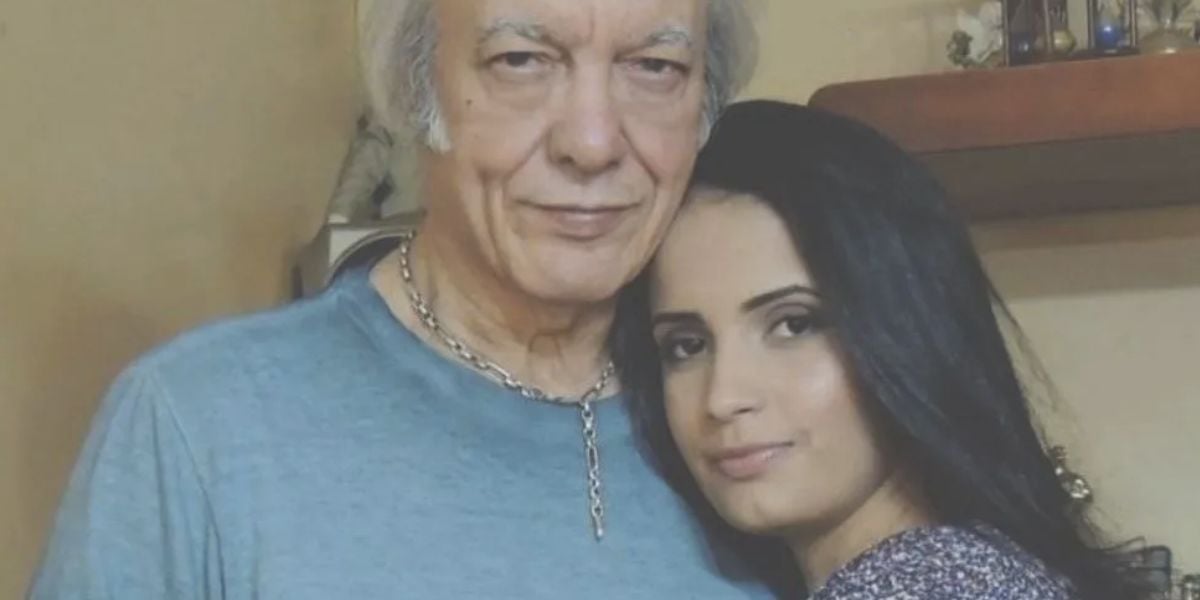 Erasmo Carlos e Fernanda Passo (Foto: Reprodução / Instagram)