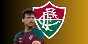 Fernando Diniz e logo Fluminense (Foto: Reprodução / Internet)