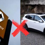 Logo da Renault e o Chevrolet Tracker- Foto Reprodução Internet
