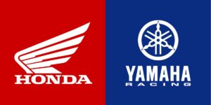 Logo da Yamaha e da Honda - Foto Reprodução Internet