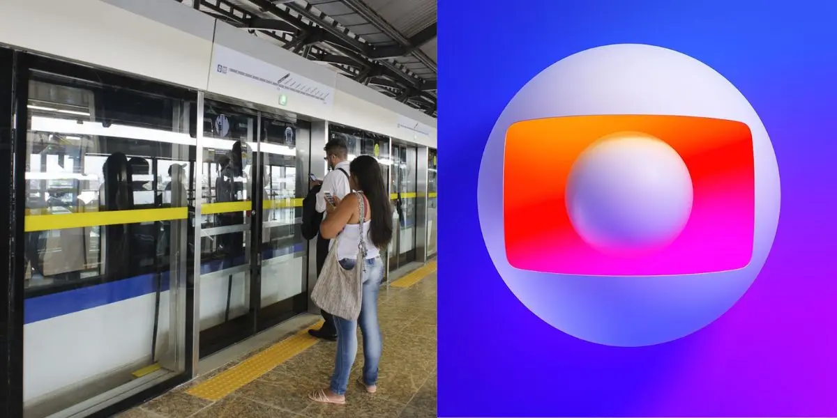 Metrô de São Paulo / Logo da Globo - Foto: Montagem