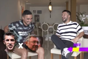 Rafael em entrevista no SporTV - Foto GE