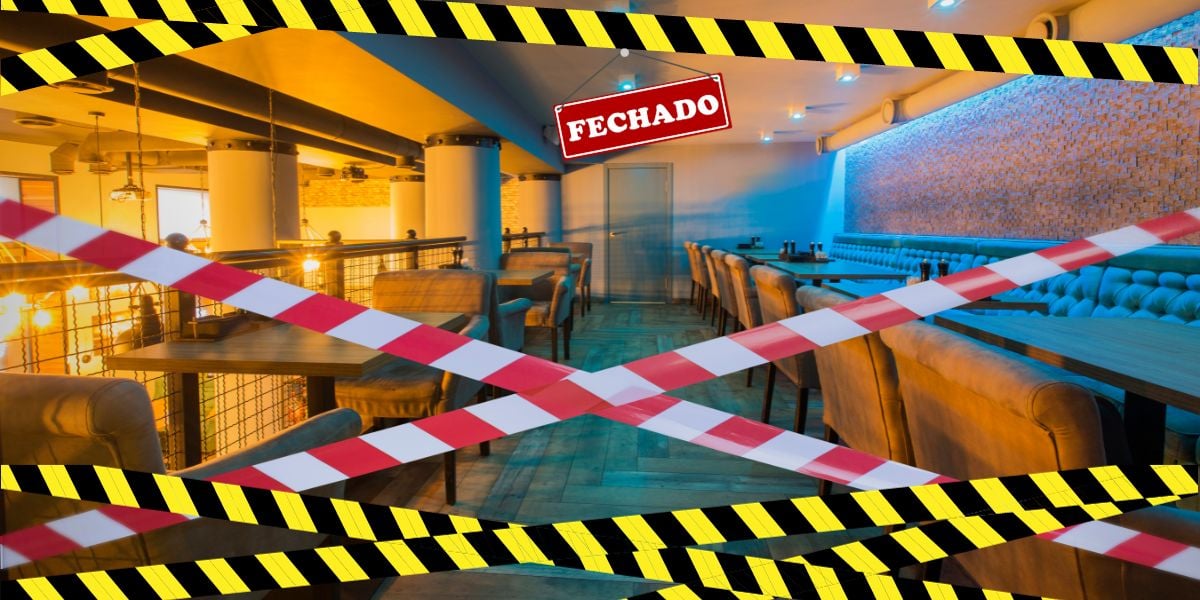 Restaurante tradicional fechado - Foto Reprodução Canva