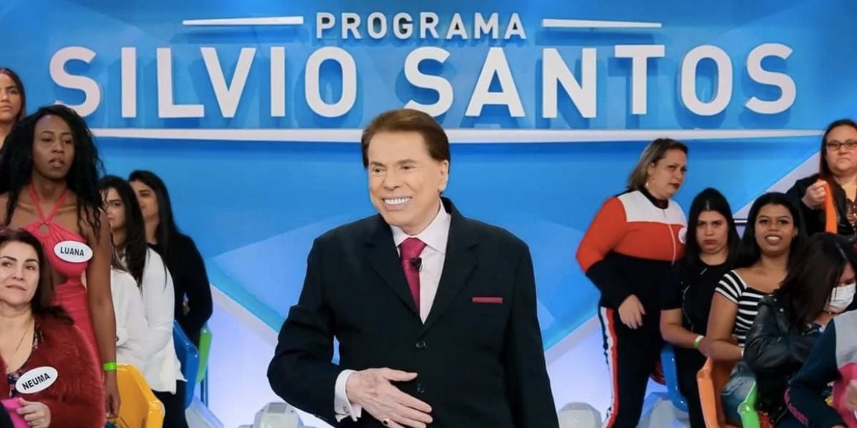 Silvio Santos em seu programa (Foto: Reprodução / SBT)