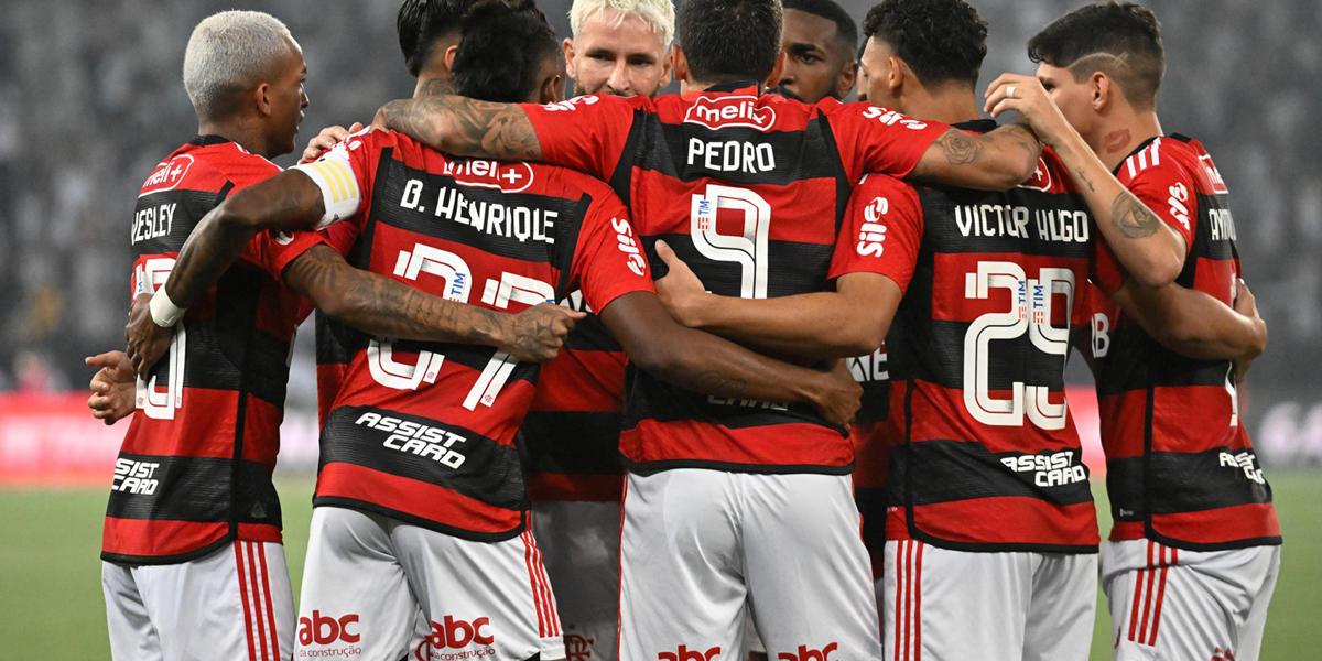 Time 2023 do Flamengo (Foto: Reprodução, Globo Esporte)