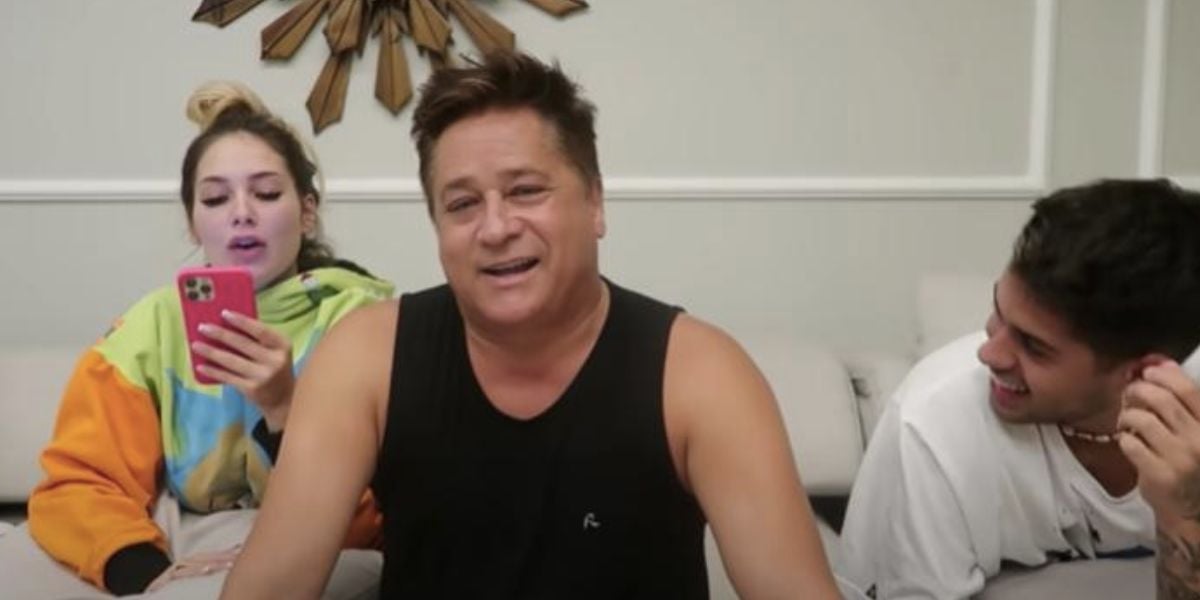 Virgínia Fonseca, Leonardo e Zé Felipe (Foto: Reprodução / Youtube)