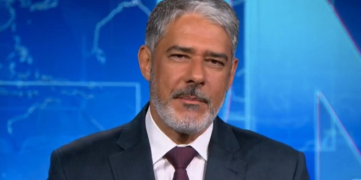 William Bonner no Jornal Nacional (Foto: Reprodução / Globo)