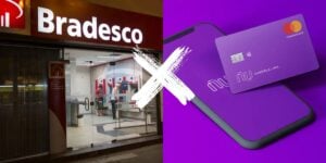 Bradesco faz comunicado sobre cartão para aniquilar Nubank (Reprodução: Montagem TV Foco)