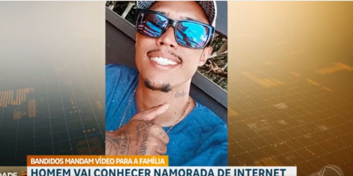 Glauber tinha apenas 28 anos de idade e foi encontrado morto no Mato Grosso (Reprodução: Record)