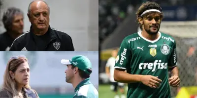 Guerra de Felipão e Leila Pereira: Rivais se armam por Gustavo Scarpa e jogador comunica onde jogará