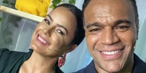 Luciele Di Camargo e o marido, Denílson (Foto: Reprodução / Instagram)