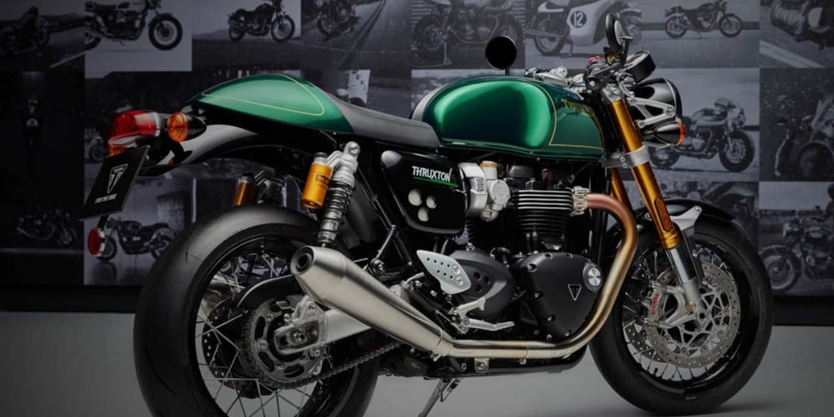 Thruxton Final Edition 2023 (Foto: Divulgação/Triumph)