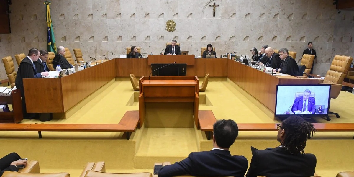 Renata Vasconcellos deu notícia sobre precatórios (Foto: Carlos Moura/SCO/STF)