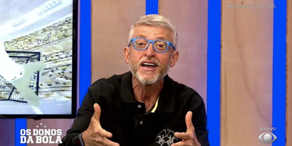 Farid, comentarista do Donos da Bola (Reprodução/Internet)
