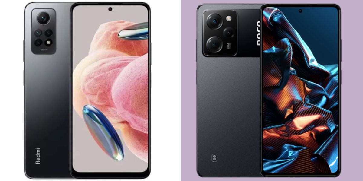 Redmi Note 12 Pro e Poco X5 Pro (Reprodução/Internet)