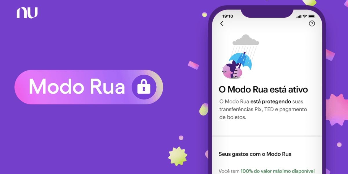 Modo Rua da Nubank (Reprodução/Internet)