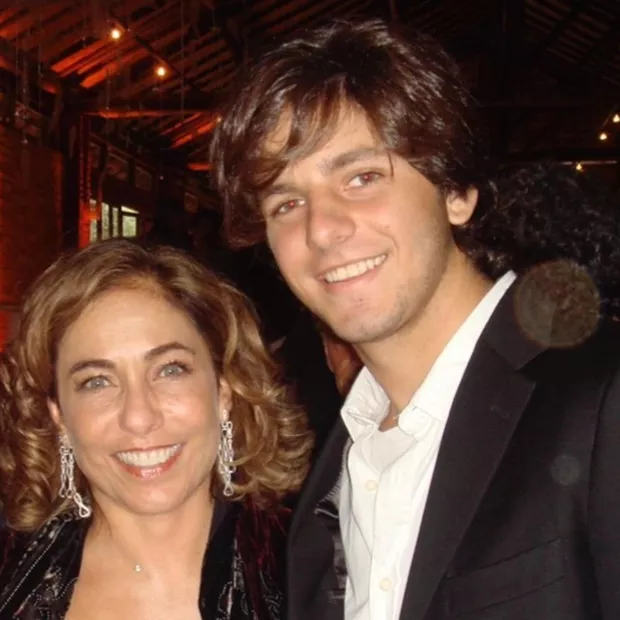 Cissa Guimarães e seu filho Rafael (Reprodução/Internet)
