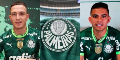 Palmeiras encaminha contratação de 3 reforços de peso em 2024 - Foto: Reprodução/Montagem