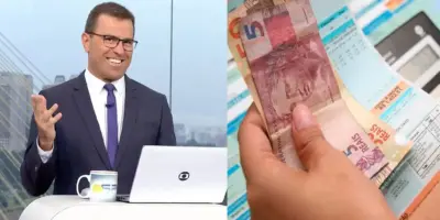“Isenção”: Bocardi interrompe jornal para confirmar conta de luz de GRAÇA para milhares em SP