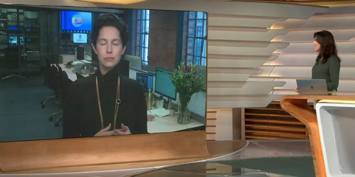 Cecília Malan e Ana Paula Araújo no Bom Dia Brasil (Foto: Reprodução / Globo) Cecília Malan e Ana Paula Araújo no Bom Dia Brasil (Foto: Reprodução / Globo)