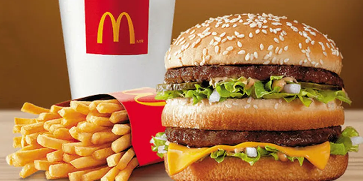 Combo do Mcdonald's (Foto: Reprodução, Goal.com)