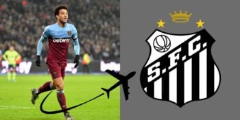 Felipe Anderson e retorno triunfal ao Santos - (Reprodução Internet)