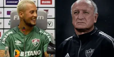 Rasteira em Felipão, a pedido de Guga: Fluminense arma chapéu no Atlético-MG para arrancar titular absoluto
