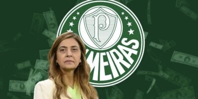 Leila Pereira e logo do Palmeiras (Foto: Reprodução / Internet)