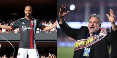 Lucas Moura e Casares (Reprodução - Internet)