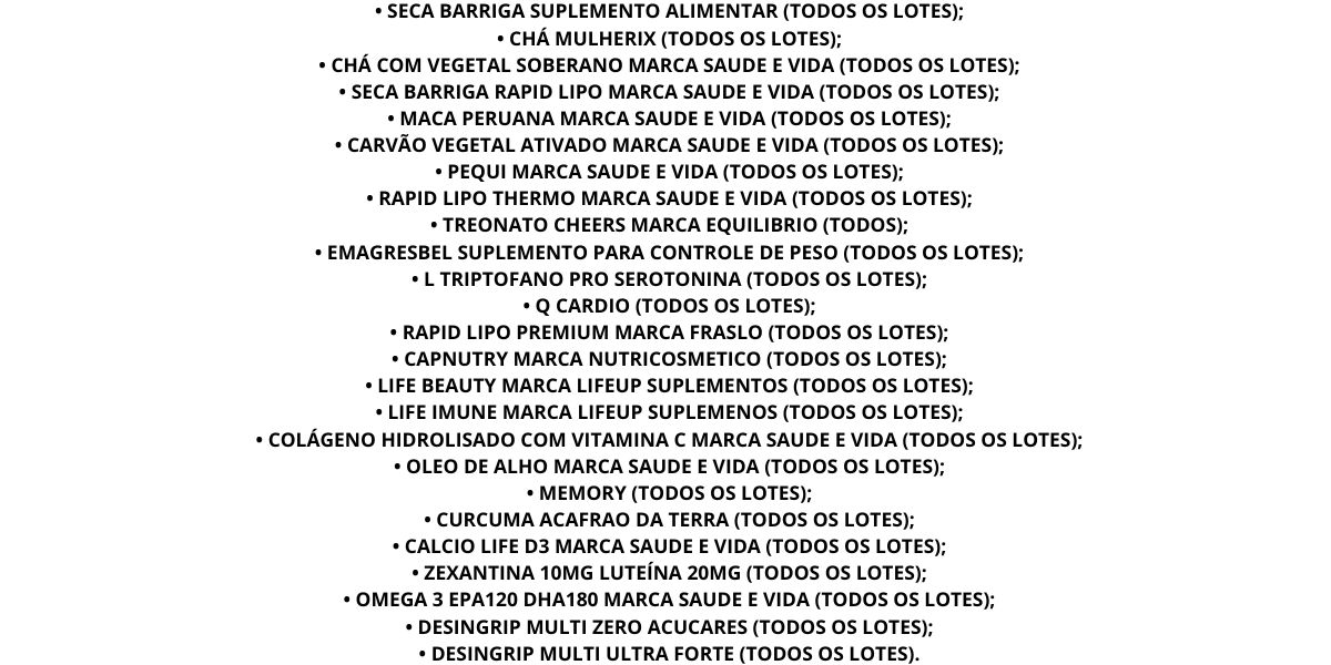 Produtos Verde Vida - (Reprodução Internet)