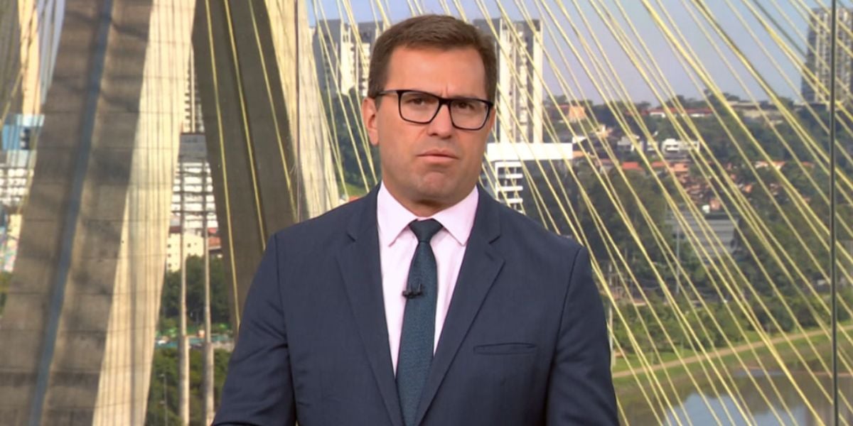Rodrigo Bocardi no Bom Dia São Paulo (Foto: Reprodução / Globo)