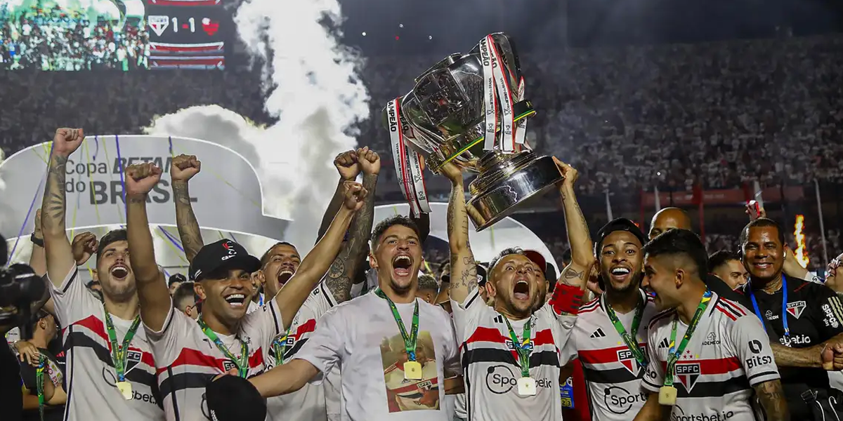 Time do São Paulo (Foto: Reprodução, EBC)
