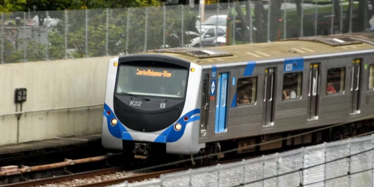 Trem do Metrô de São Paulo (Foto: Reprodução / Edi Sousa / Estadão) 