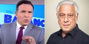 Reinaldo Gottino deu notícia sobre Antônio Fagundes (Foto: Montagem TV Foco)