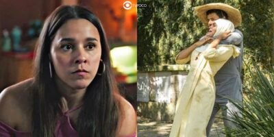 Berenice, Aline e Ramiro em Terra e Paixão (Foto: Reprodução / Globo / Montagem TV Foco)