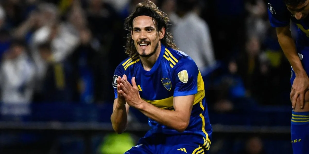 Cavani, craque do Boca Junior que está na mira do Grêmio (Foto: Reprodução/ Internet)