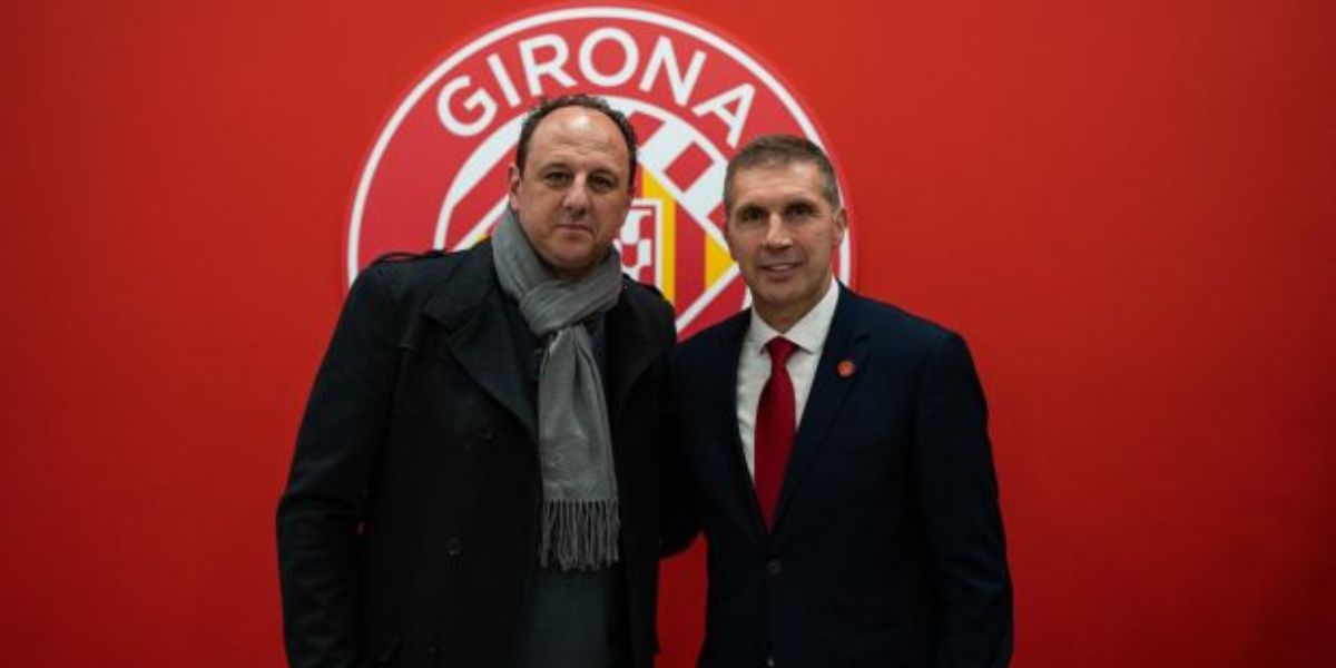 Rogério Ceni foi visitar o Girona, que também é do Grupo City (Reprodução: Internet)