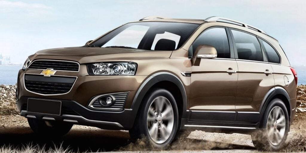 Captiva fracassou em seus últimos anos no Brasil (Foto: Divulgação/Chevrolet)