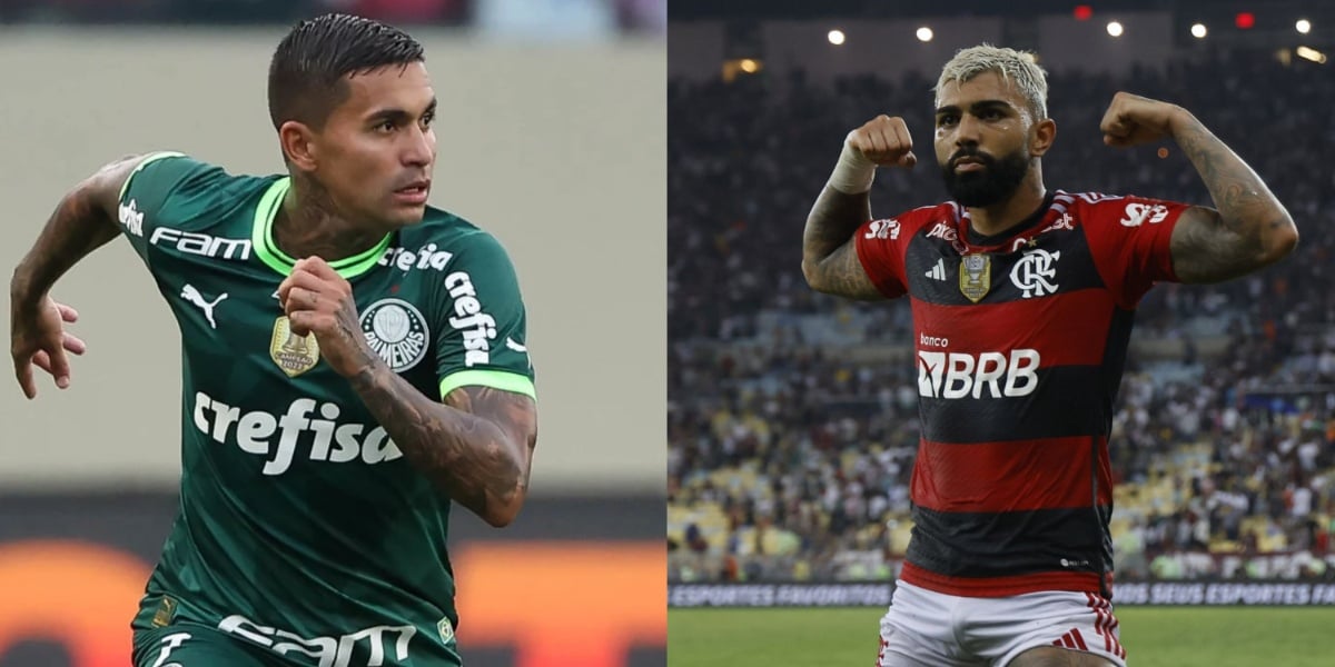 Dudu e Gabigol fazem parte da lista dos jogadores mais bem pagos do Brasil - Foto: Montagem